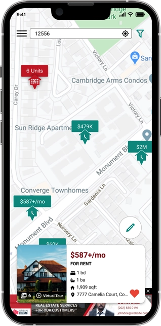 Available property listings