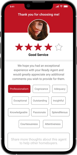 Agent feedback profile