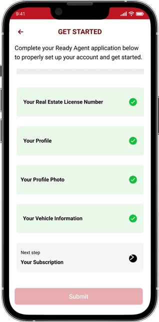 Agent getting started